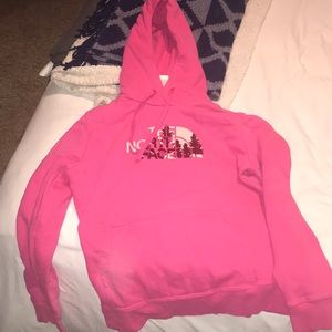 The North Face hoodie